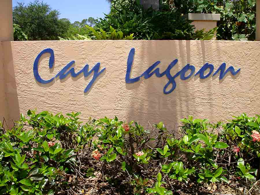 CAY LAGOON Signage
